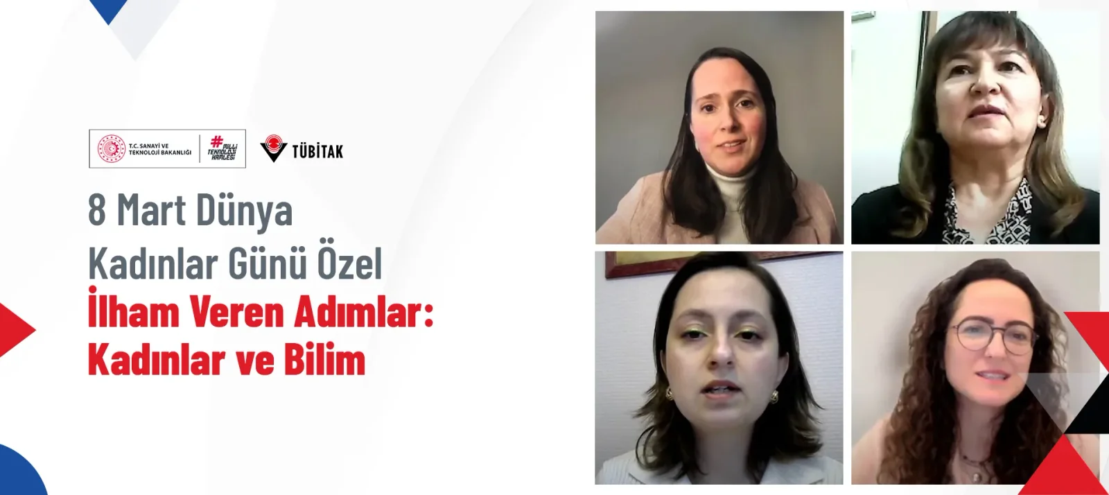 Kadın araştırmacılar deneyimlerini çevrim içi söyleşide paylaştı