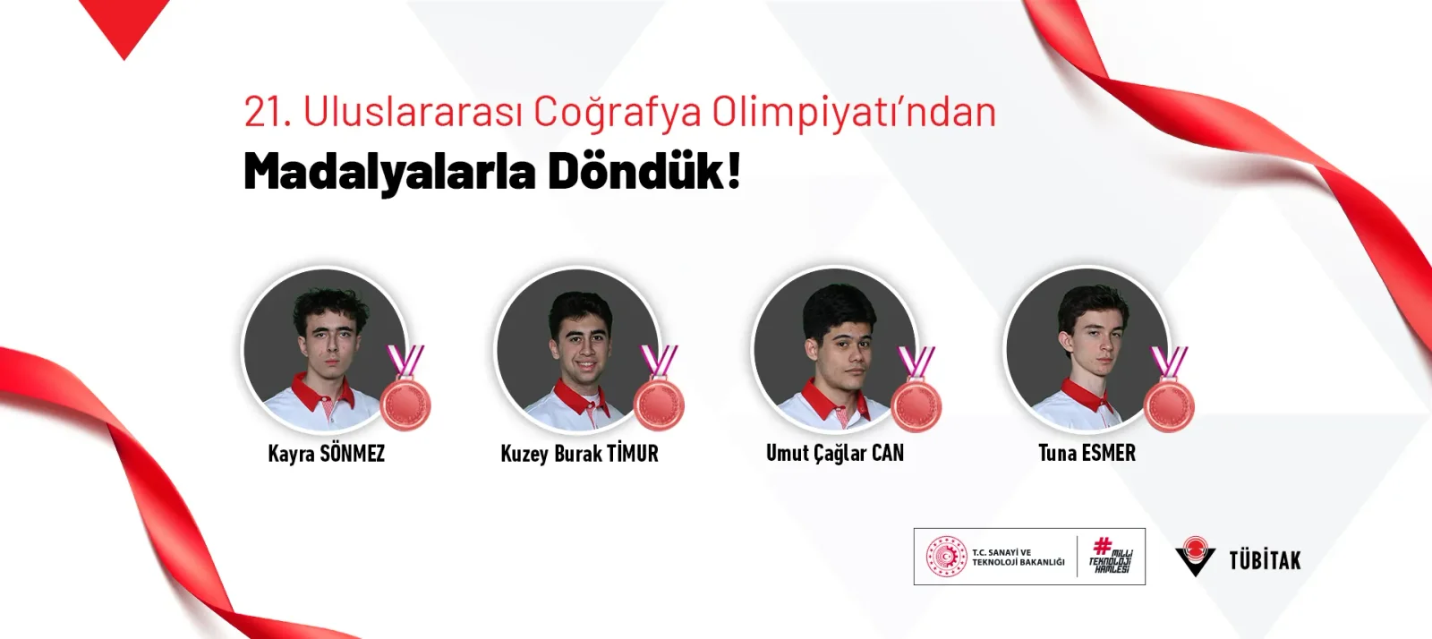 Bangkok’ta coğrafya öğrencilerine dört bronz madalya