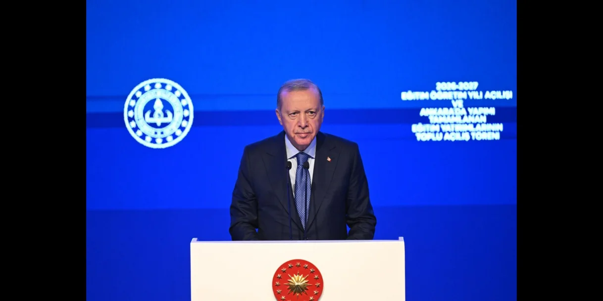 Ankara’da eğitim yılı açılışı Gazi Anadolu Lisesinde yapıldı