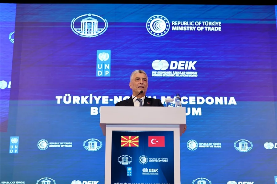 Türkiye–Kuzey Makedonya iş forumunda yatırım gündemi