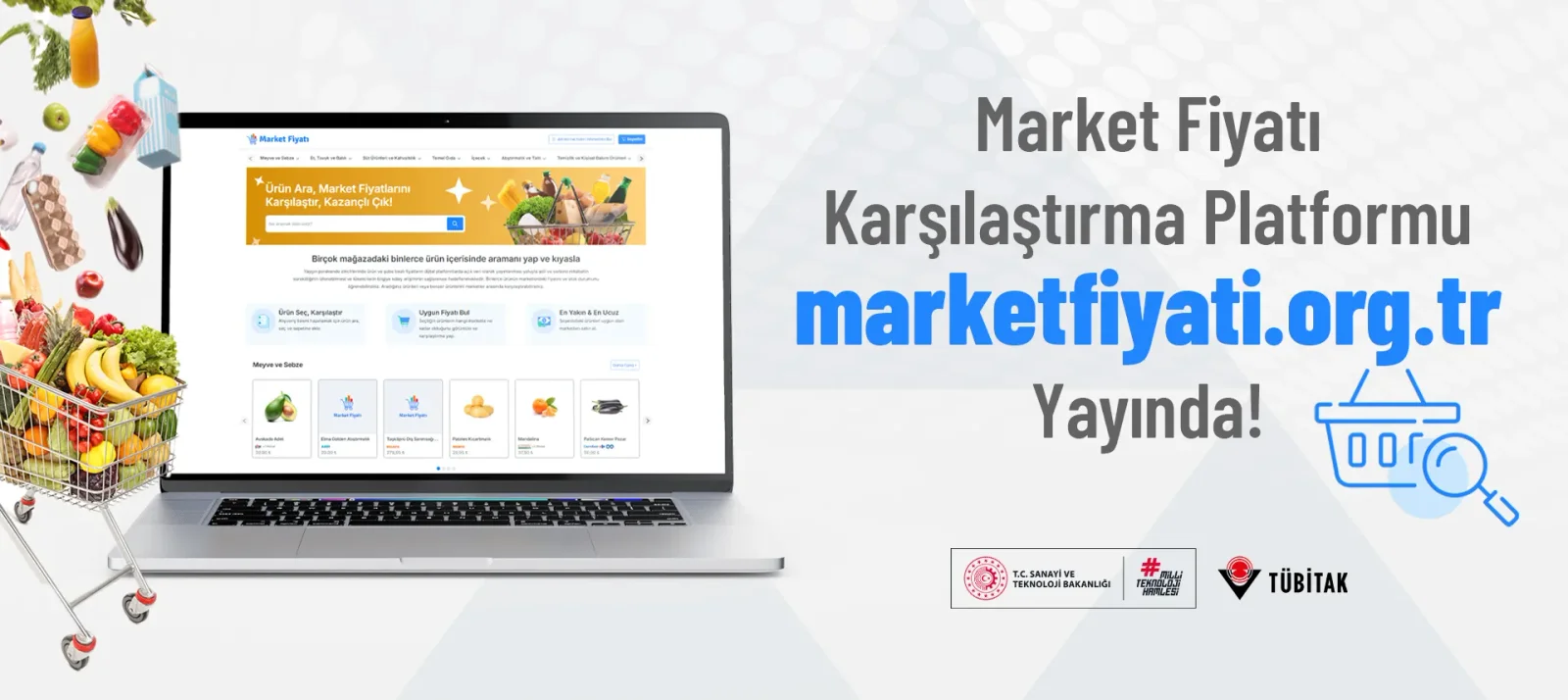 Market fiyatı karşılaştırma sitesi erişime açıldı