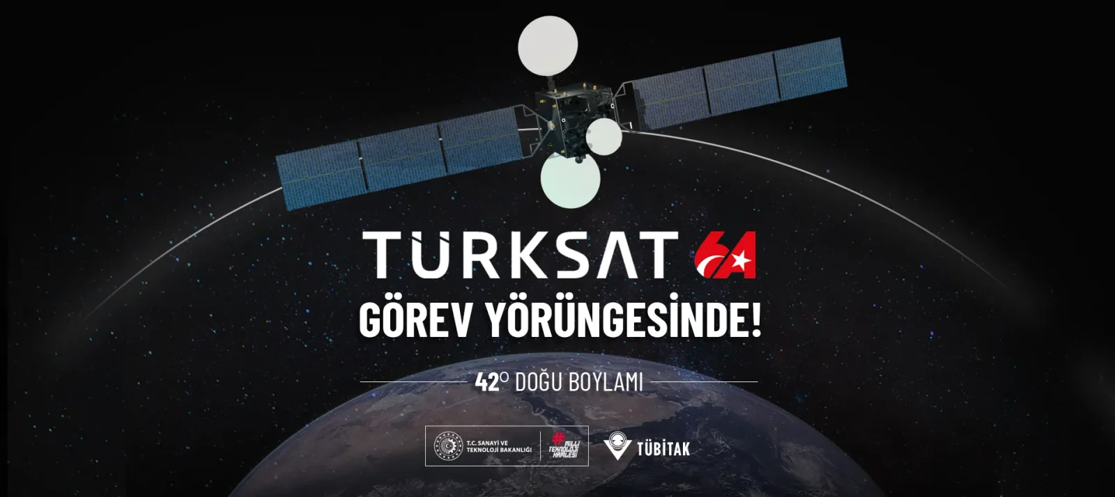 Türksat 6A, beş manevrayla görev yörüngesine ulaştı