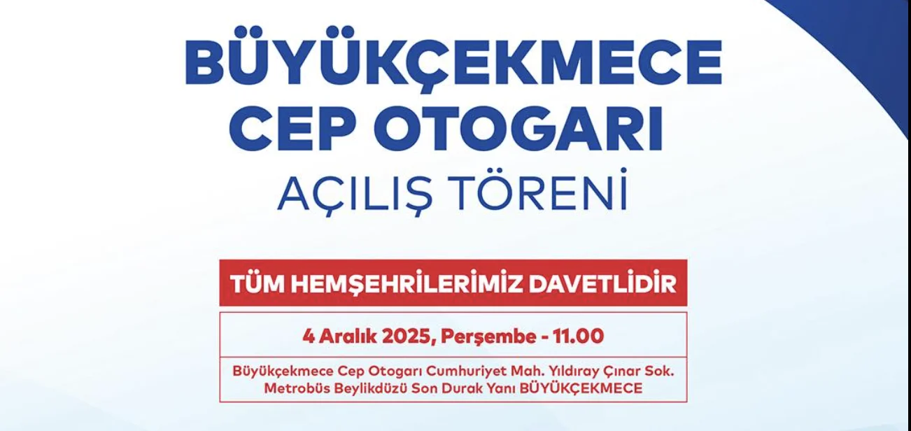 Büyükçekmece cep otogarı için açılış takvimi açıklandı
