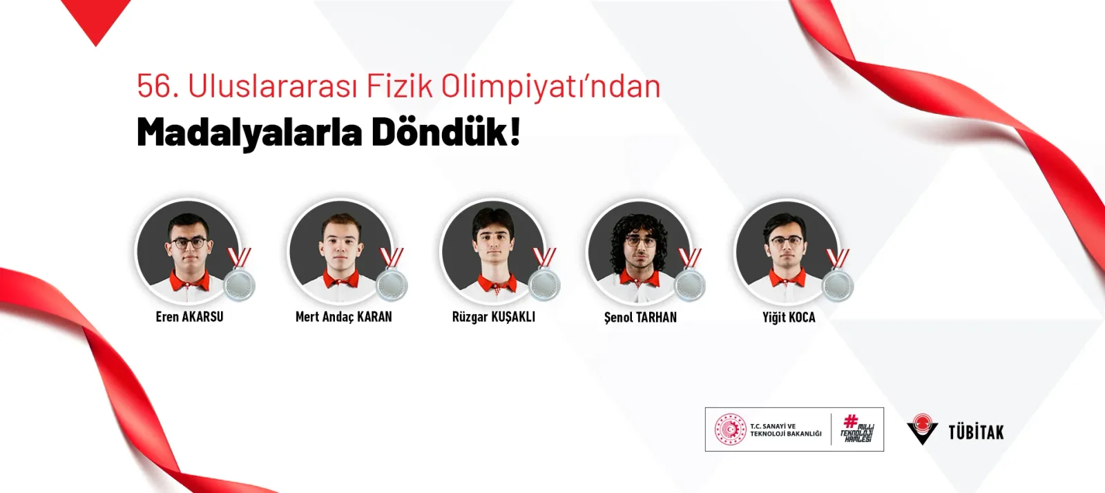 Kolombiya’daki fizik olimpiyatında beş gümüş