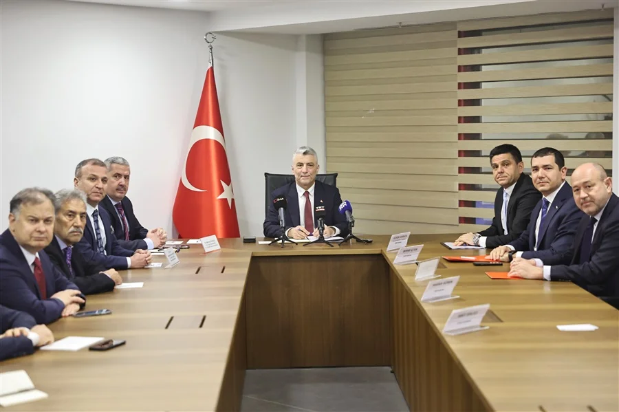 Ayakkabı sektörü temsilcileriyle ihracat görüşmesi