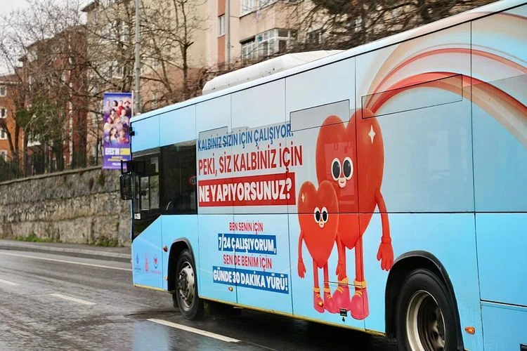 İETT ve Türk Kalp Vakfından farkındalık projesi