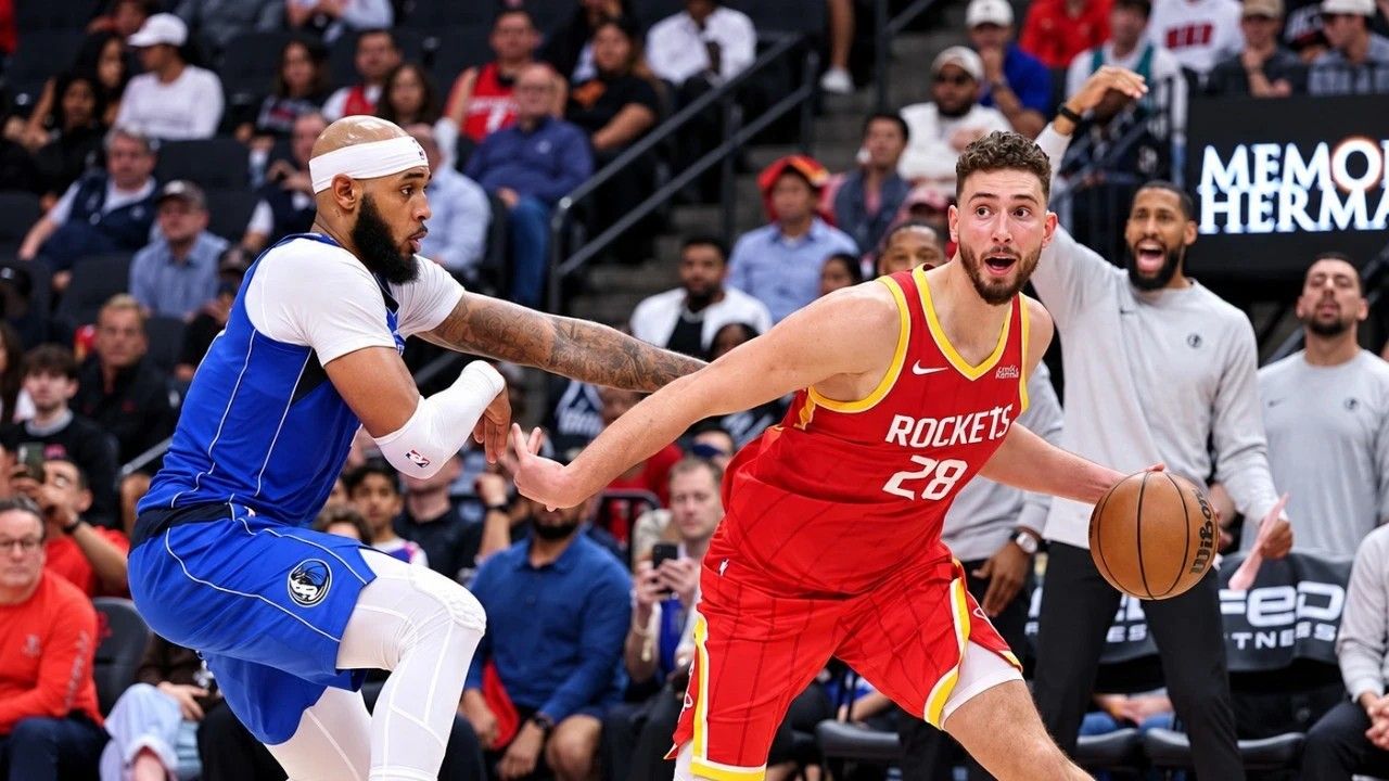 Alperen Şengün NBA sezonuna double-double ile başladı