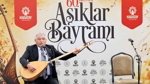 60. Konya Aşıklar Bayramı Mevlana Meydanı'nda başladı