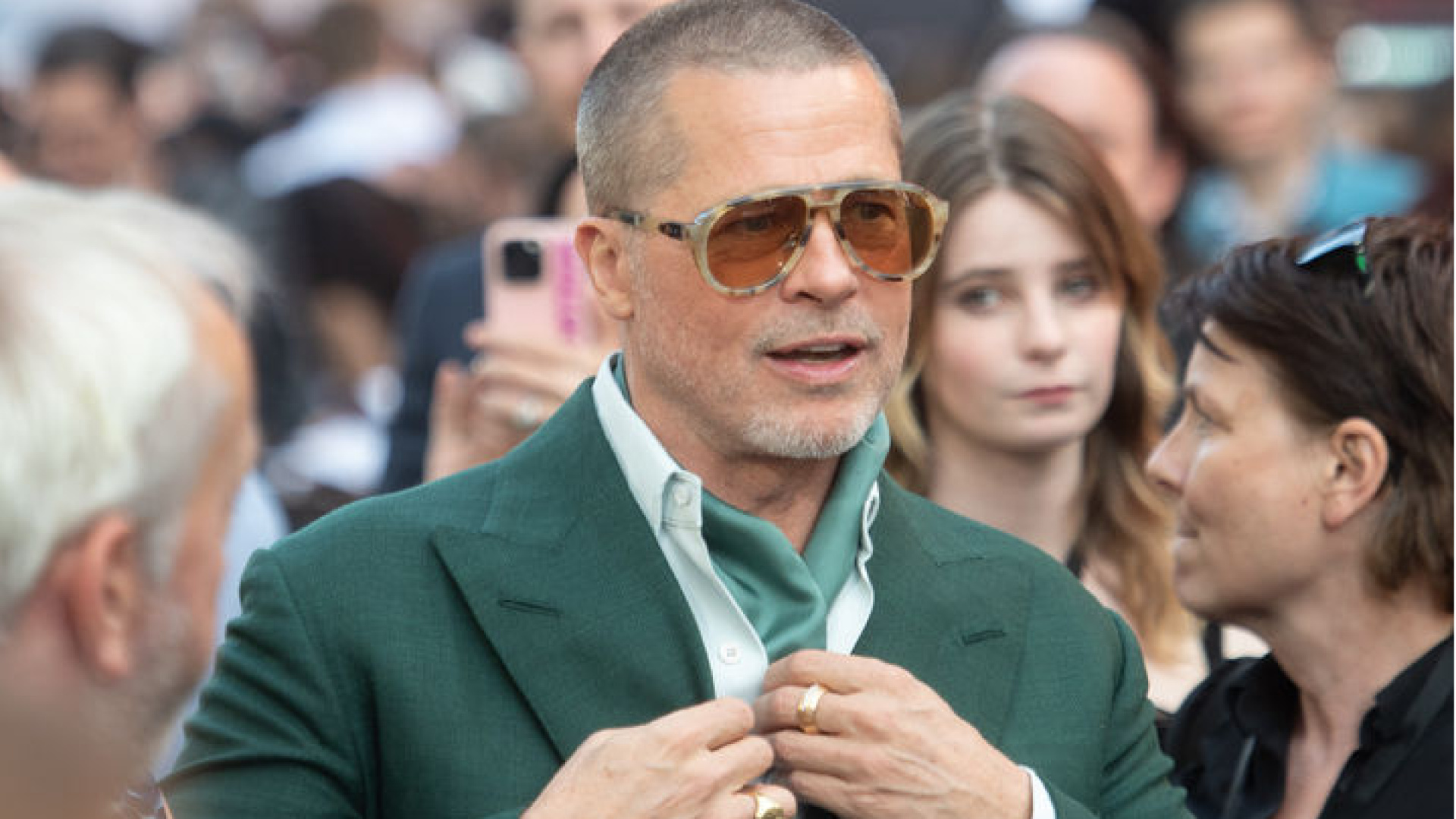 Brad Pitt, 'Heart of the Beast' tanıtımında zor günlerini nasıl atlattığını açıkladı