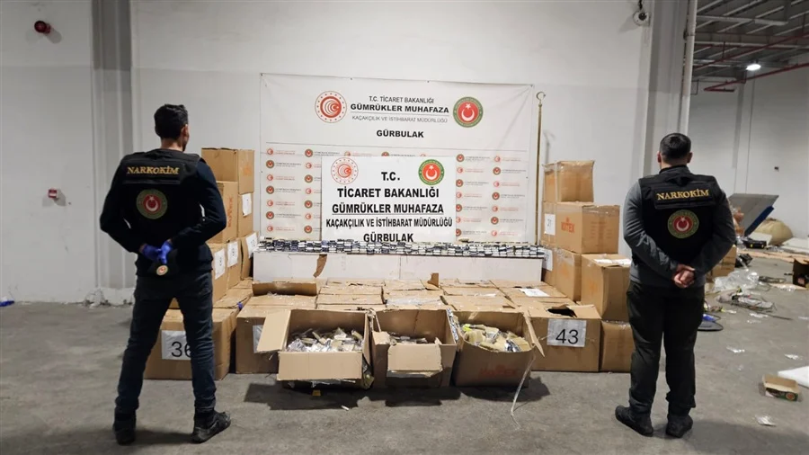 Temsili: Gümrüklerin ilk çeyrek bilançosunda 1.694 operasyon