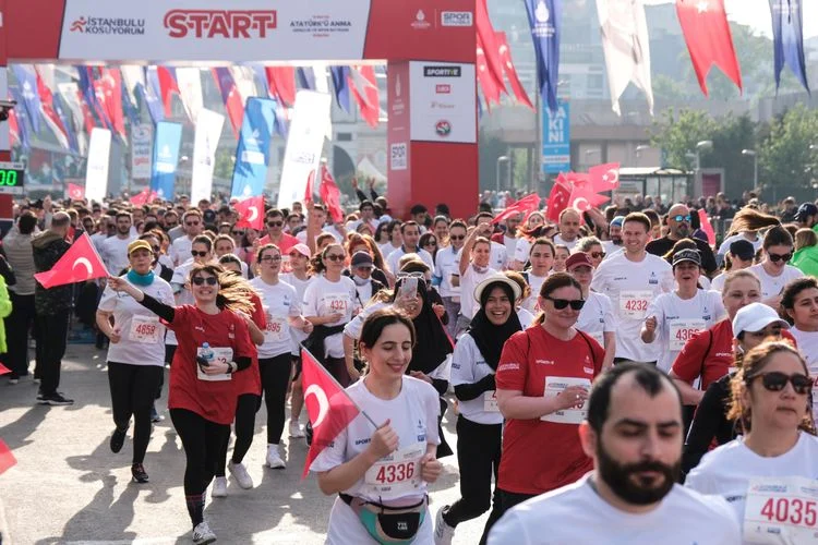 Temsili: İstanbul’u Koşuyorum Asya etabı için 7.500 kişilik kontenjan