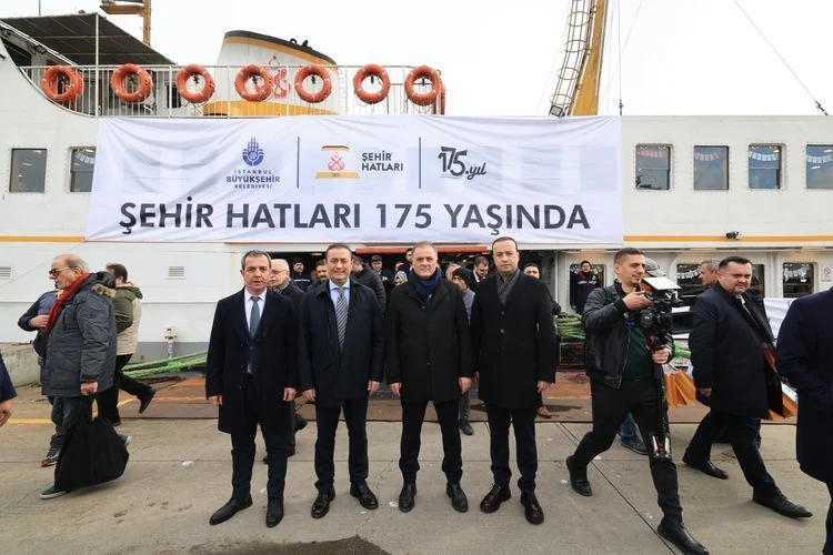 Temsili: Şehir Hatları 175. yılında iki yeni gemi projesini duyurdu